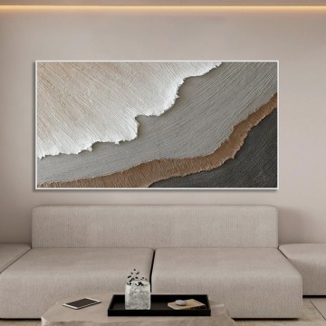 abstrait - Ocean vagues art mural abstrait minimalisme